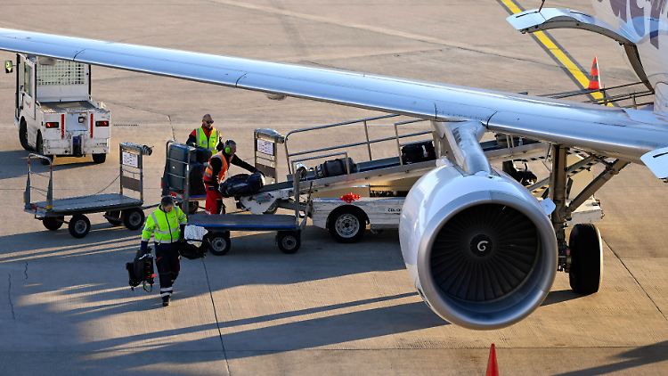 Zwischen 17 und 26 Prozent mehr Lohn gibt es für das Personal von Aviation Handling Services.