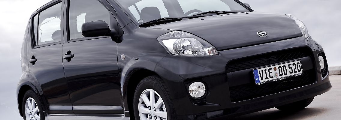 Der Sirion ist Daihatsus erfolgreichstes Modell. Im vergangenen Jahr wurden aber von dieser Baureihe nur noch weniger als 2000 Fahrzeuge zugelassen.