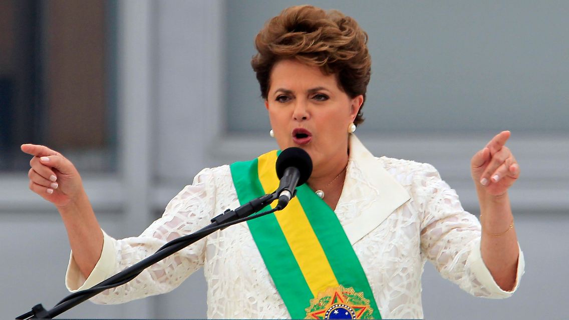 Brasiliens Präsidentin Dilma Rousseff.