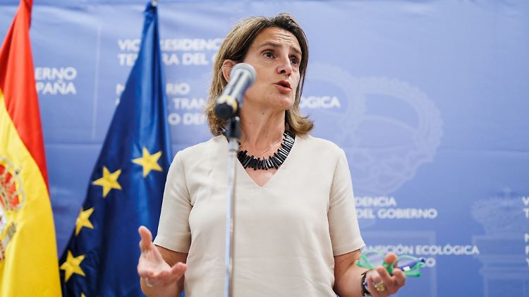 Teresa Ribera ist Ministerin für Ökologischen Wandel von Spanien