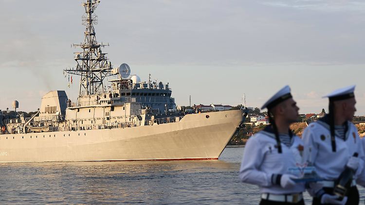 Die Feierlichkeiten zum "Tag der Marine" in Sewastopol waren nach einem angeblichen Angriff der Ukraine abgesagt worden.