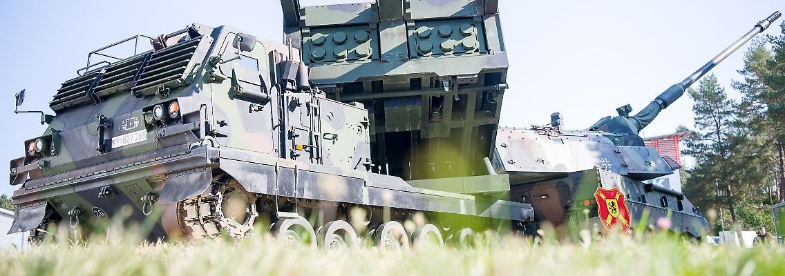 Der Raketenwerfer MARS II hat eine Reichweite von 16 bis zu 85 Kilometern.