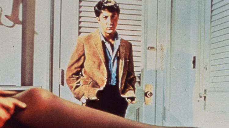 Die Sache mit Mrs. Robison machte Dustin Hoffman berühmt - Szene aus "Die Reifeprüfung". 