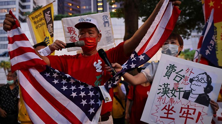 In Taipeh wird Pelosi nicht nur freundlich empfangen.
