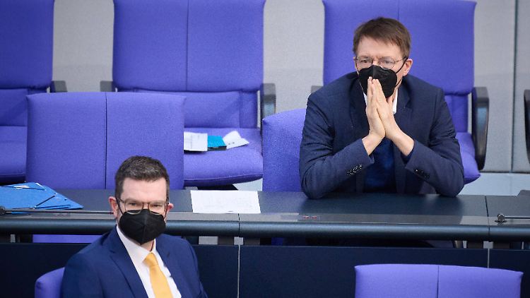 Lauterbach und Buschmann sind sich offenbar über die künftig geltenden Regelungen einig.