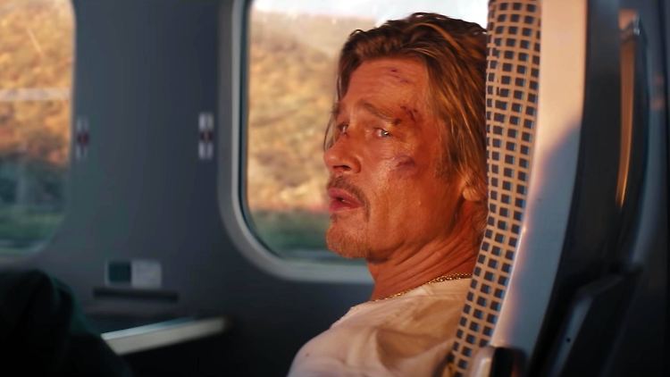 Diese Zugfahrt gestaltet sich für Ladybug (Brad Pitt) stressiger als gedacht.