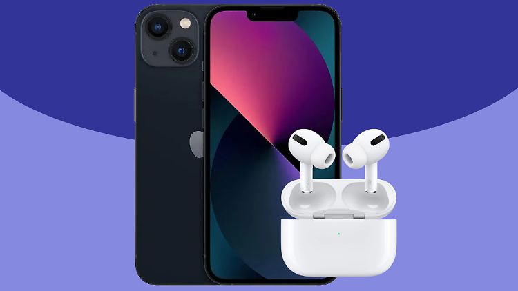 Das iPhone 13 gibt es samt AirPods Pro zum Top-Preis bei o2.