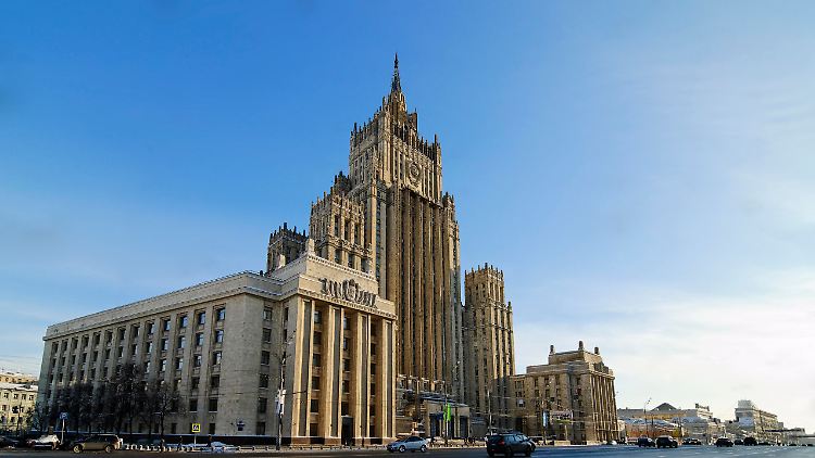 Das russische Außenministerium in Moskau.