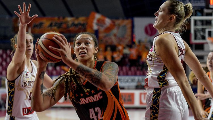 In Jekaterinburg verdiente Brittney Griner ein Vielfaches von ihrem WNBA-Gehalt.