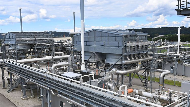 Die Gasspeicher bilden das Rückgrat der Wärmeversorgung.