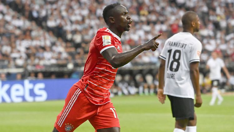 Tor im ersten Spiel: Sadio Mané traf für den FC Bayern.