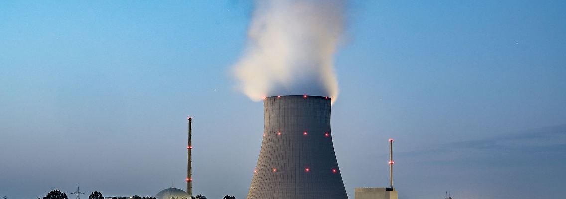 Das Atomkraftwerk Isar 2 im bayerischen Essenbach.