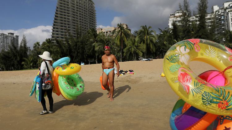 Vielen Touristen auf Hainan dürfte die Urlaubsstimmung vergangen sein.
