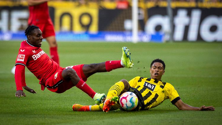Jude Bellingham haute sich beim BVB richtig rein.