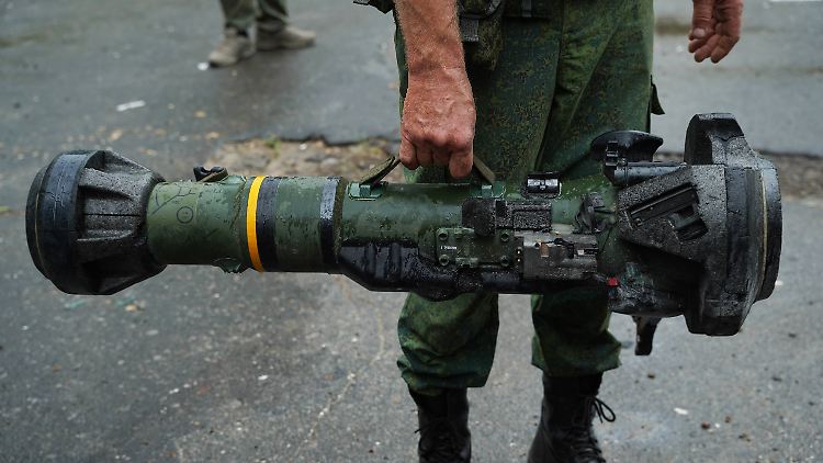 Die Ukraine erhält von den USA weitere Panzerabwehrraketen des Typs Javelin.