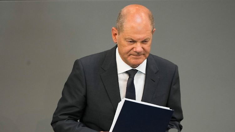 Bundeskanzler Olaf Scholz gerät immer weiter in Bedrängnis.