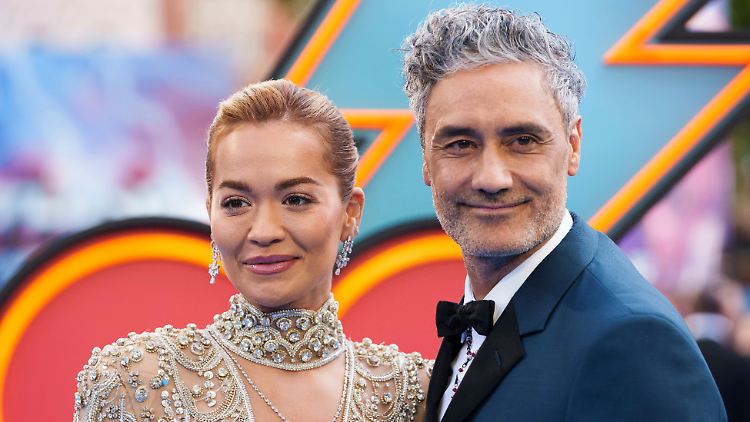 Leben und arbeiten zusammen: Rita Ora und Taika Waititi.