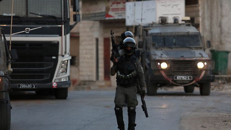 Israelische Soldaten im Westjordanland.