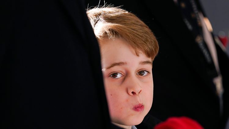 Topfschlagen und Schokolade-Wettessen mussten leider ohne ihn stattfinden: Prinz George.