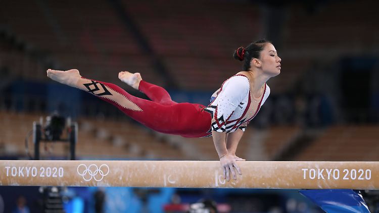 Kim Bui bei den Olympischen Spielen in Tokio.