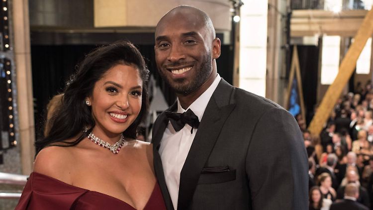 Vanessa und Kobe Bryant zwei Jahre vor dem Unglück.