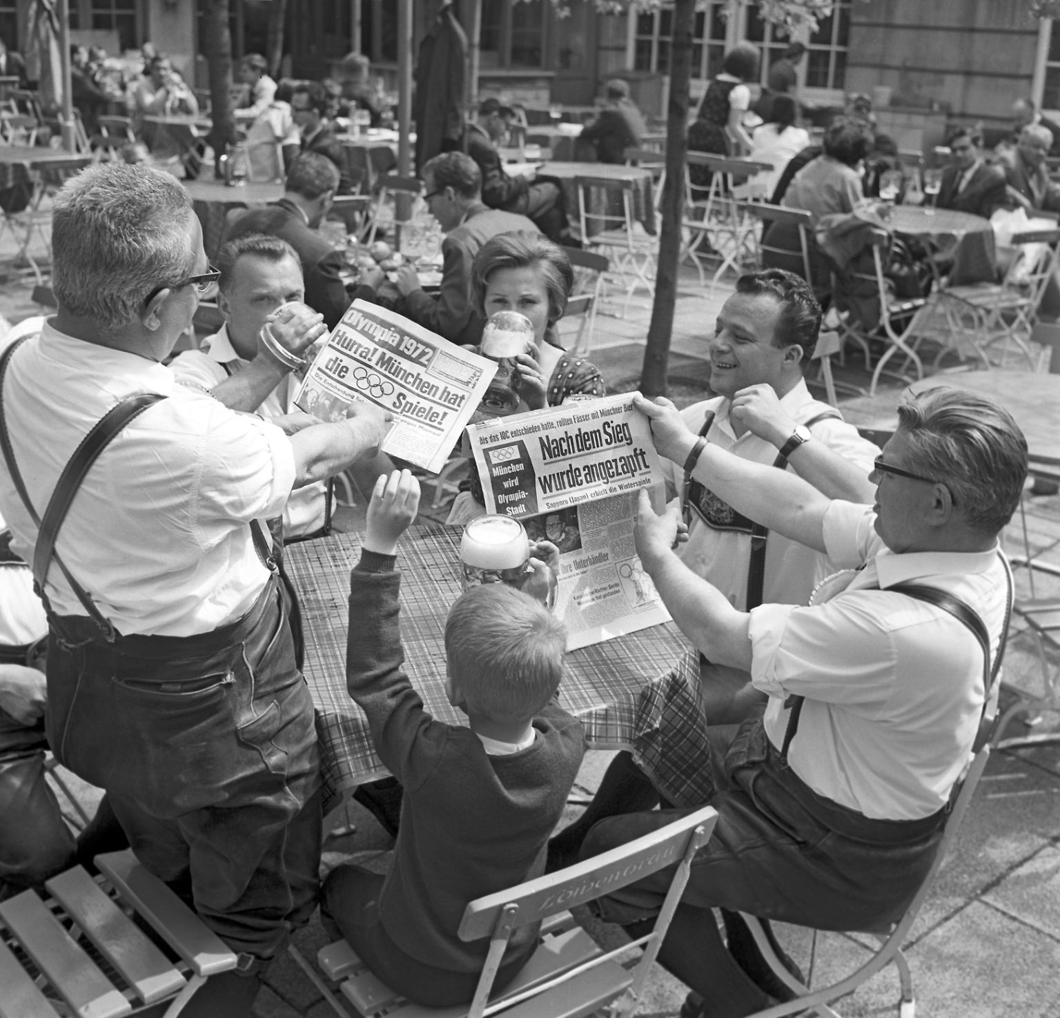 1966 war die Entscheidung gefallen: Das Internationale Olympische Komitee ...