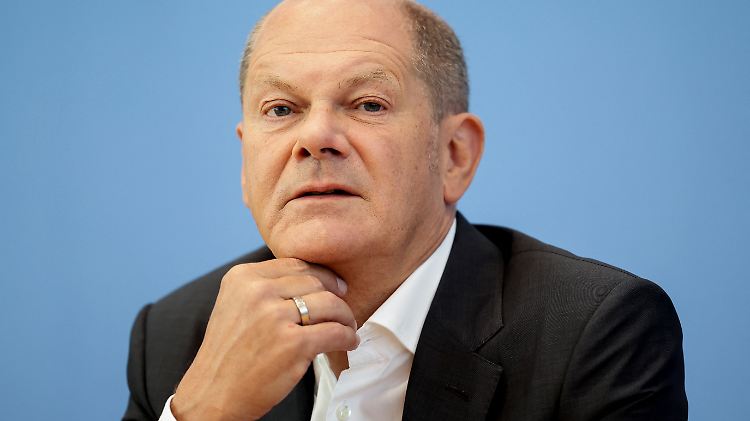 Bundeskanzler Olaf Scholz ist die Fragen zum Cum-Ex-Skandal leid.