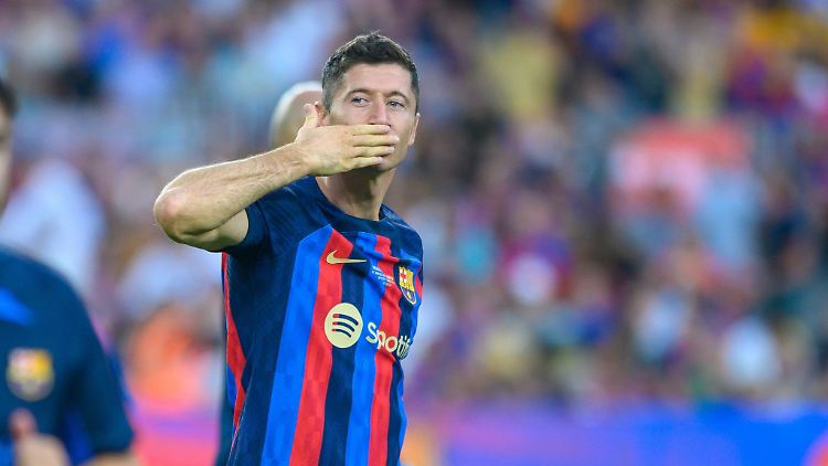Robert Lewandowski darf für den FC Barcelona in der spanischen Liga auf Torejagd gehen.