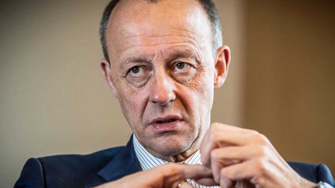Auf dem Weg der Besserung: Friedrich Merz.