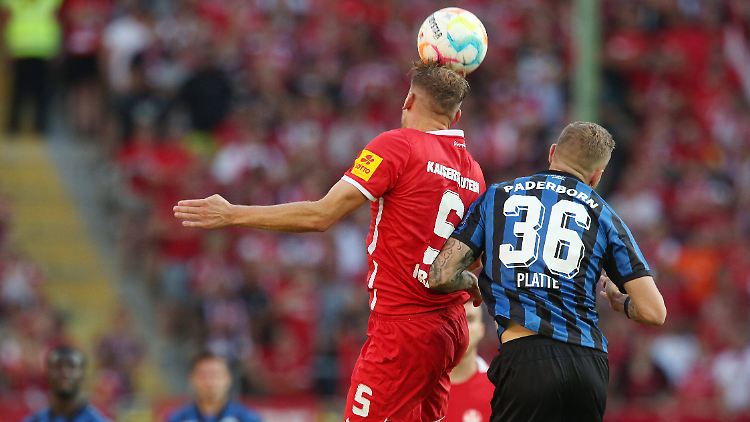 Felix Platte erzielte den Treffer des Tages für den SC Paderborn.