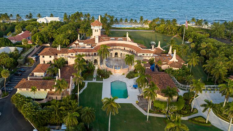 Die Durchsuchung von Trumps Anwesen Mar-A-Lago im US-Bundesstaat Florida gilt als beispiellos in der US-Geschichte.