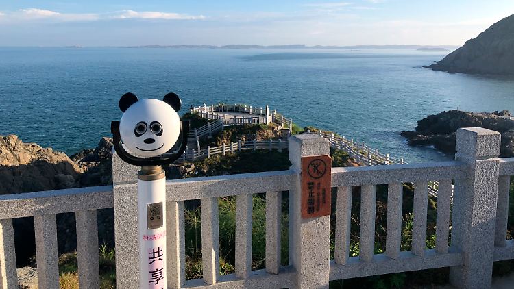 Chinesischer Aussichtspunkt auf die Meerenge von Taiwan: Der Besuch von Nancy Pelosi hat den Streit zwischen dem Inselstaat und Peking befeuert.