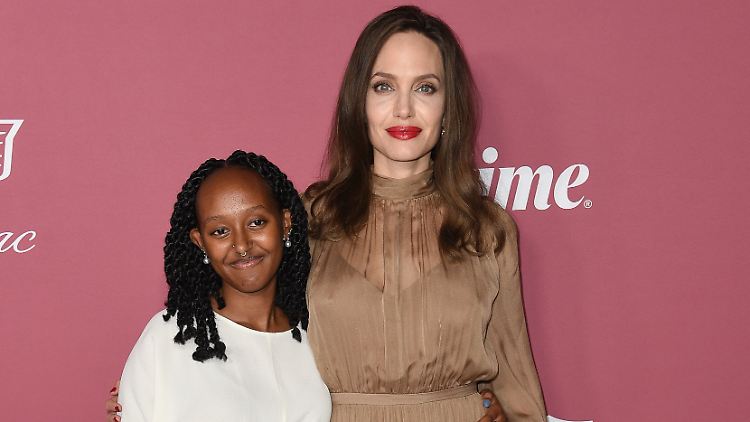 Zahara ist das zweite von sechs Kindern, die Jolie gemeinsam mit ihrem Ex-Mann Brad Pitt hat.