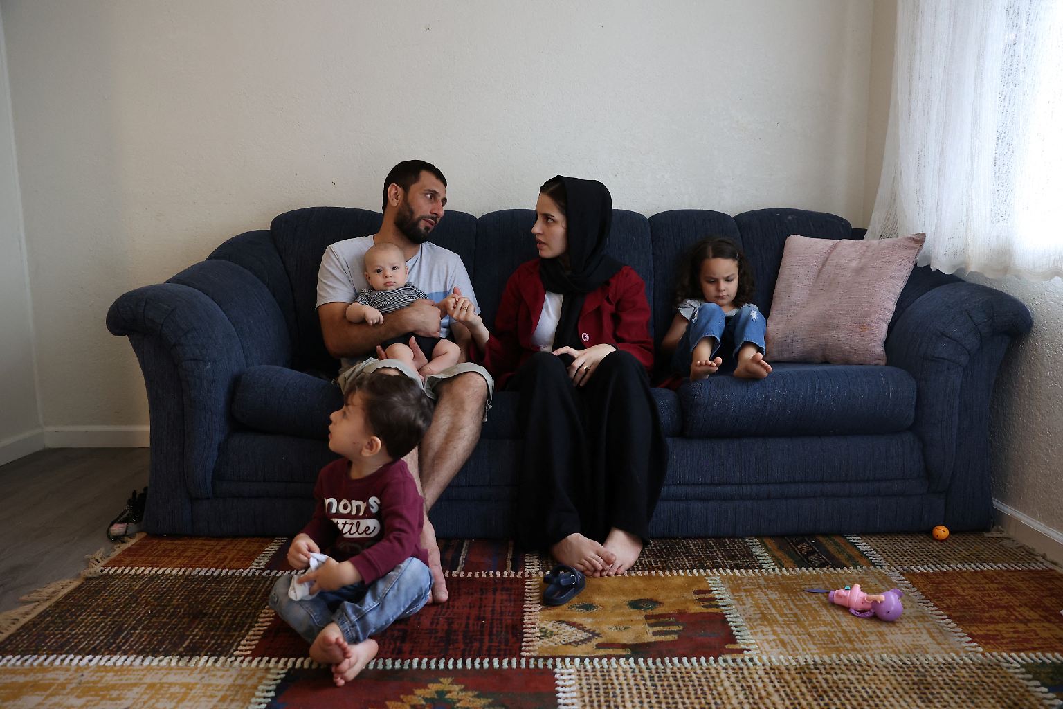 Najib Mohammadi hatte große Hoffnungen, als er, seine schwangere Frau Susan und zwei kleine Kinder Afghanistan im Juli 2021 Richtung USA verließen.