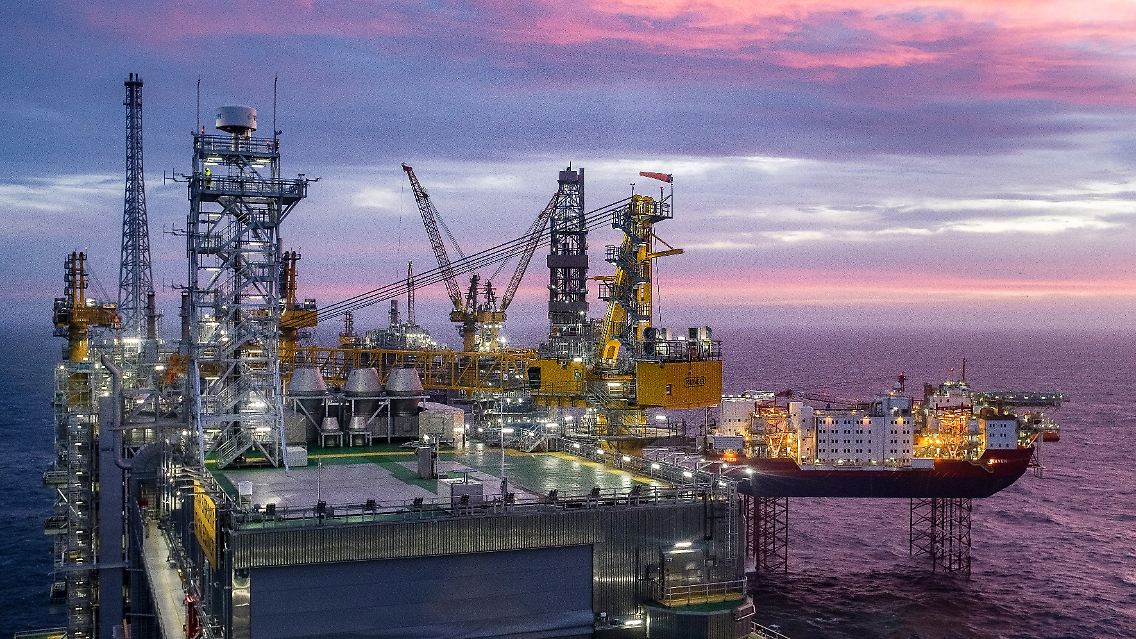 Johan-Sverdrup-Ölfeld in der Nordsee.