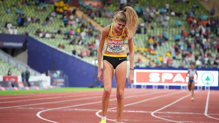 Über 10.000 Meter holt Klosterhalfen keine Medaille. Aber ihr bleibt noch eine weitere Chance.
