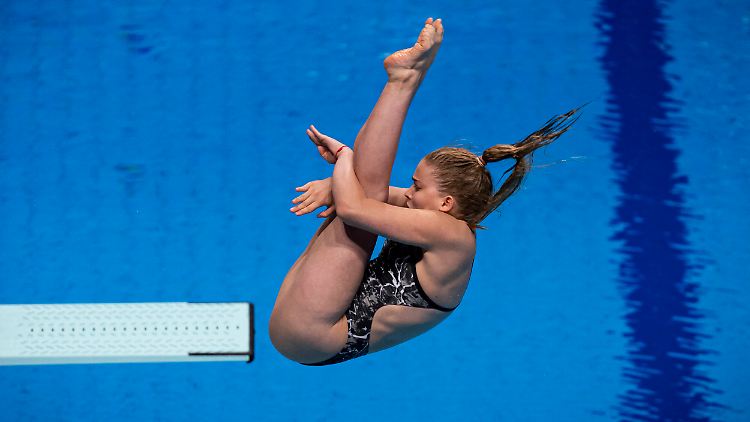 Jette Müller sprang fast zu einer Sensations-Medaille.