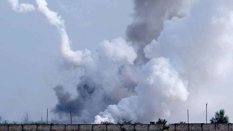 Explosionen auf der annektierten Krim sorgen für Unruhe in Moskau.