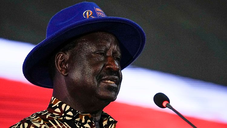 Will sich nicht mit seiner knappen Niederlage bei der Präsidentschaftswahl in Kenia abfinden: Raila Odinga.