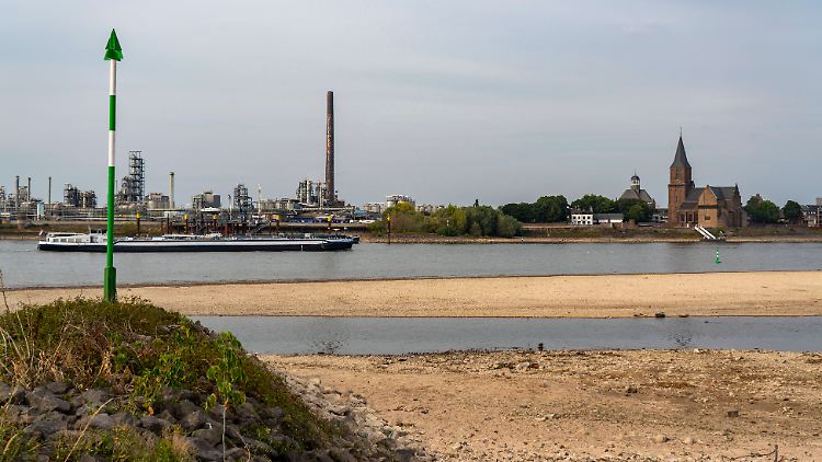 Schwierige Gewässer: der Rhein bei Emmerich