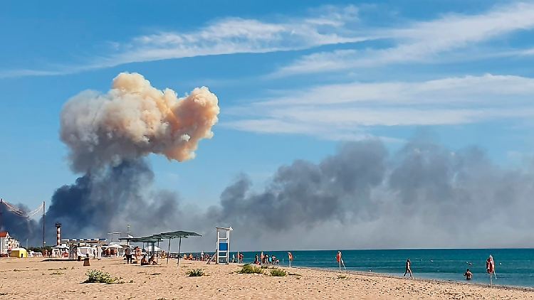 Die Rauchschwaden waren nach den Denotationen bis zum Schwarzen Meer zu sehen.
