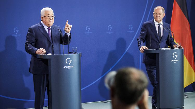 Scholz hätte Abbas sofort in die Schranken weisen müssen, heißt es aus der Union.