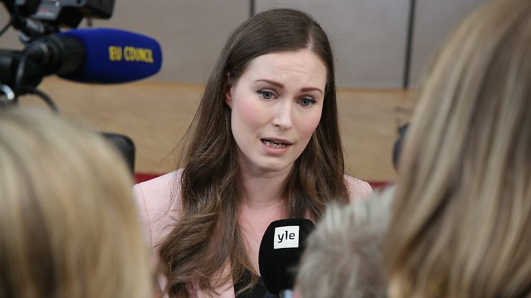 Dementiert die Drogenvorwürfe: Finnlands Ministerpräsidentin Sanna Marin.
