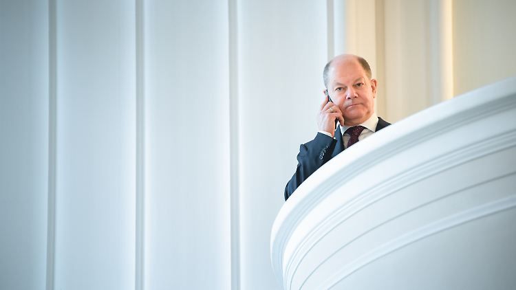 "Völlig inakzeptabel": Scholz verurteilt die Äußerungen des Palästinenserpräsidenten auch gegenüber dem israelischen Regierungschef (Archivbild).