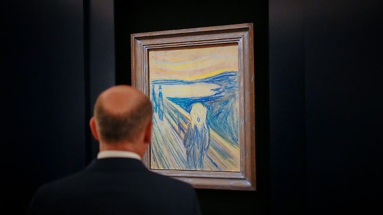 Am Montag besuchte Scholz das Munch-Museum im norwegischen Oslo. Einer der wenigen Wohlfühl-Termine in dieser Woche.