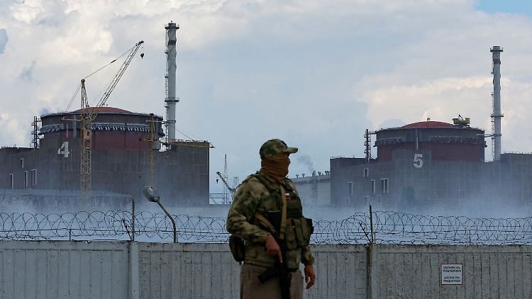 Seit Anfang März ist das Atomkraftwerk Saporischschja unter Kontrolle der russischen Besatzer.