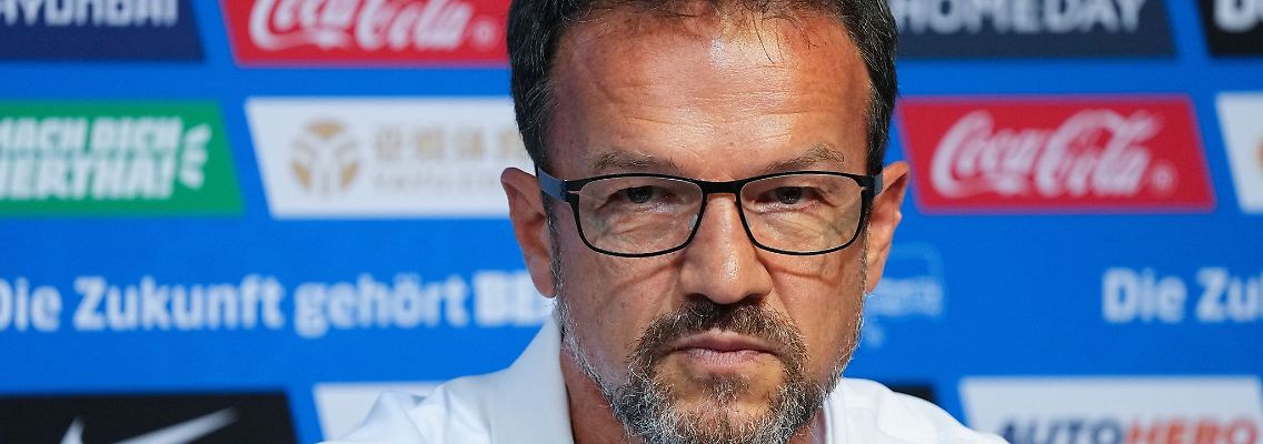 Fredi Bobic ist Sport-Geschäftsführer von Hertha BSC.