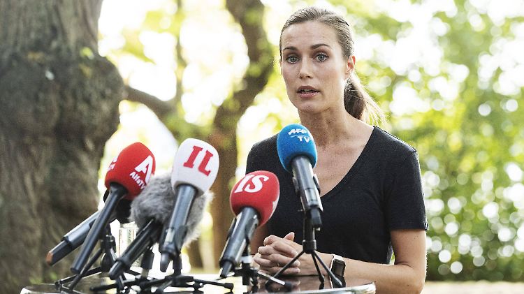 Sanna Marin musste sich erneut Fragen zu ihrem Privatleben stellen lassen. 