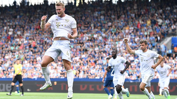 Matthijs de Ligt erzielte sein erstes Bundesligator.