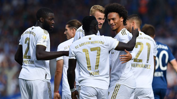 Sané und Co. haben gut lachen.
